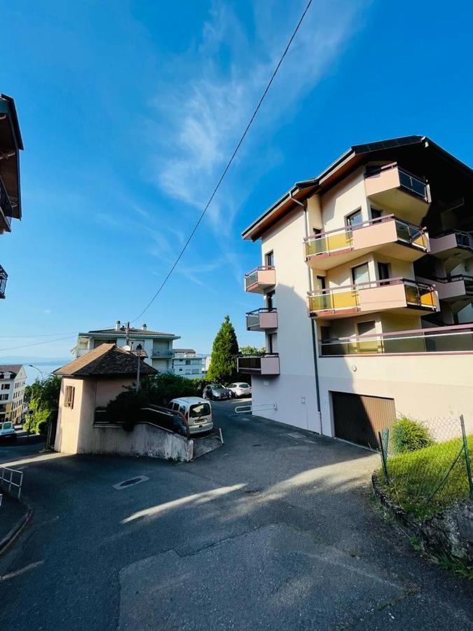 F2 Pres Debarcadere, En Centre Ville, Des Thermes Evian Les Bains 2 Etoiles Exterior photo